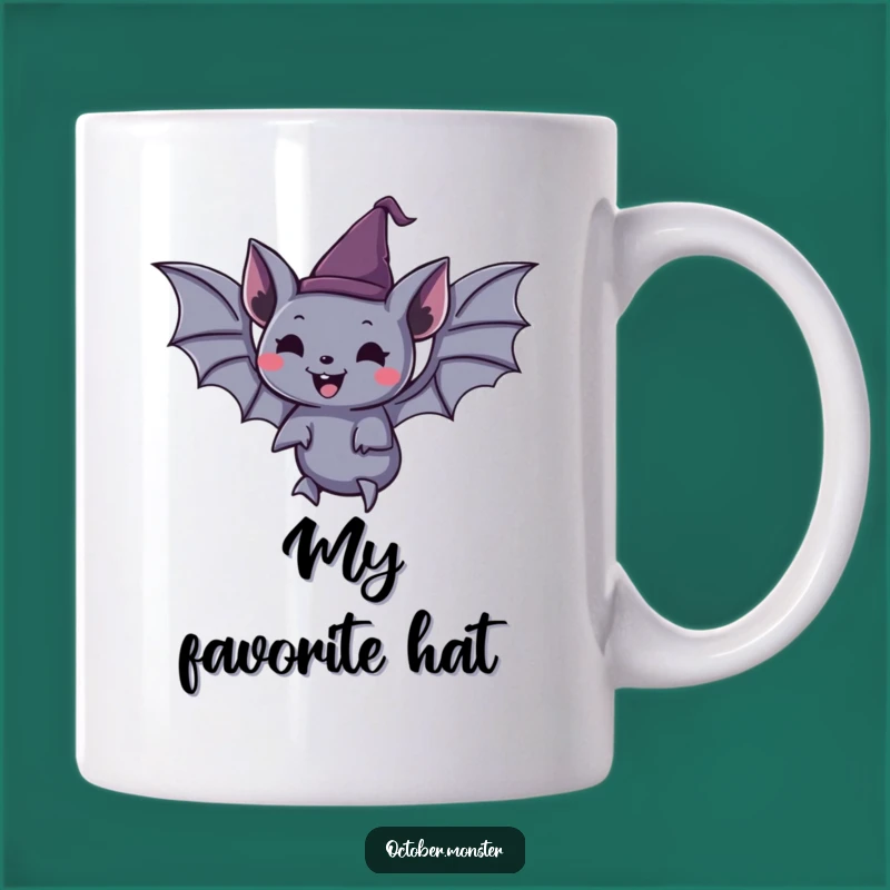 Funny Spooky Bat Joyful Halloween Mug - Perfect Quirky Gift