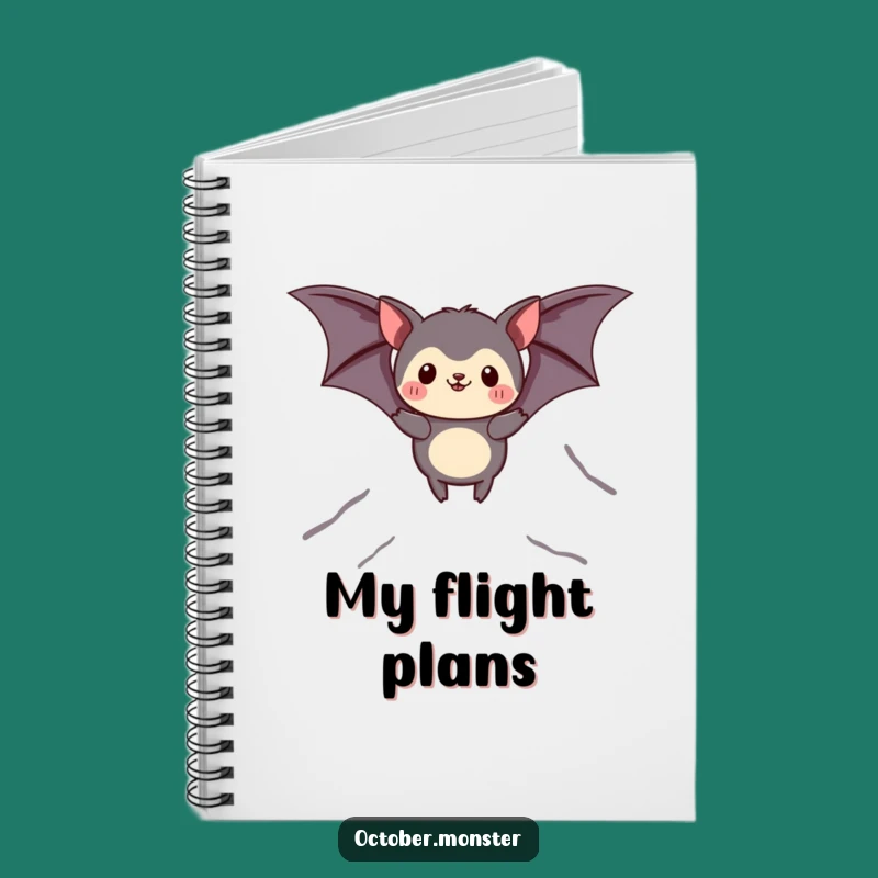 Funny Bat Animal Notebook: Record Your Flights of Fancy, Ideal Funny Gift!