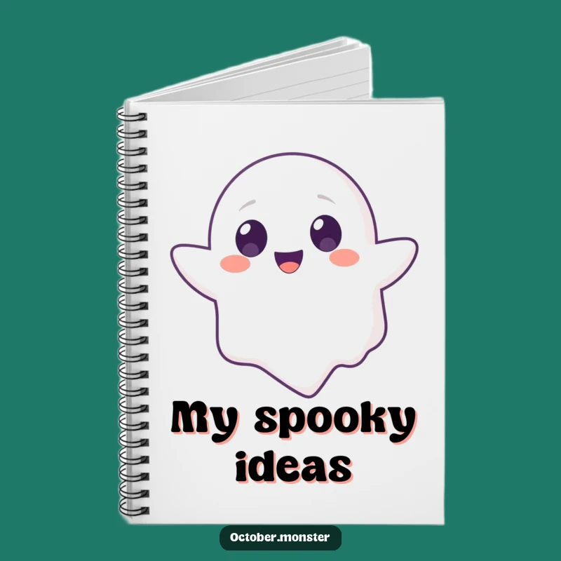 Funny Ghost Animal Notebook: Cute Floating Idea Keeper, Great Humorous Journal Gift