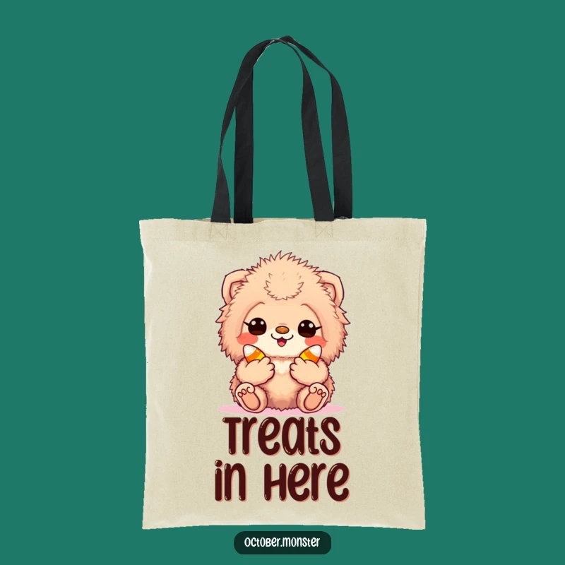 Funny Candy Corn Creature Tote Bag: Carry Your Treats with this Excited Pal, Excellent Funny Gift!